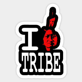 I Love Tribe Sticker